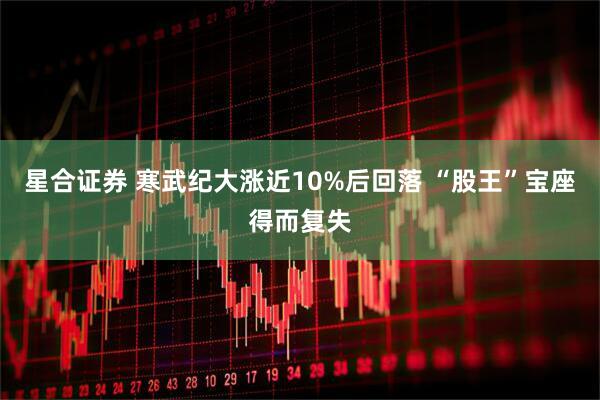 星合证券 寒武纪大涨近10%后回落 “股王”宝座得而复失
