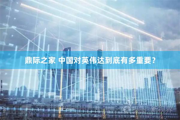 鼎际之家 中国对英伟达到底有多重要？